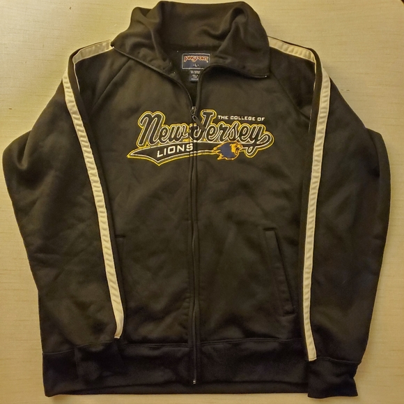 Jansport Tops - The College of New Jersey full zip warmup jacket